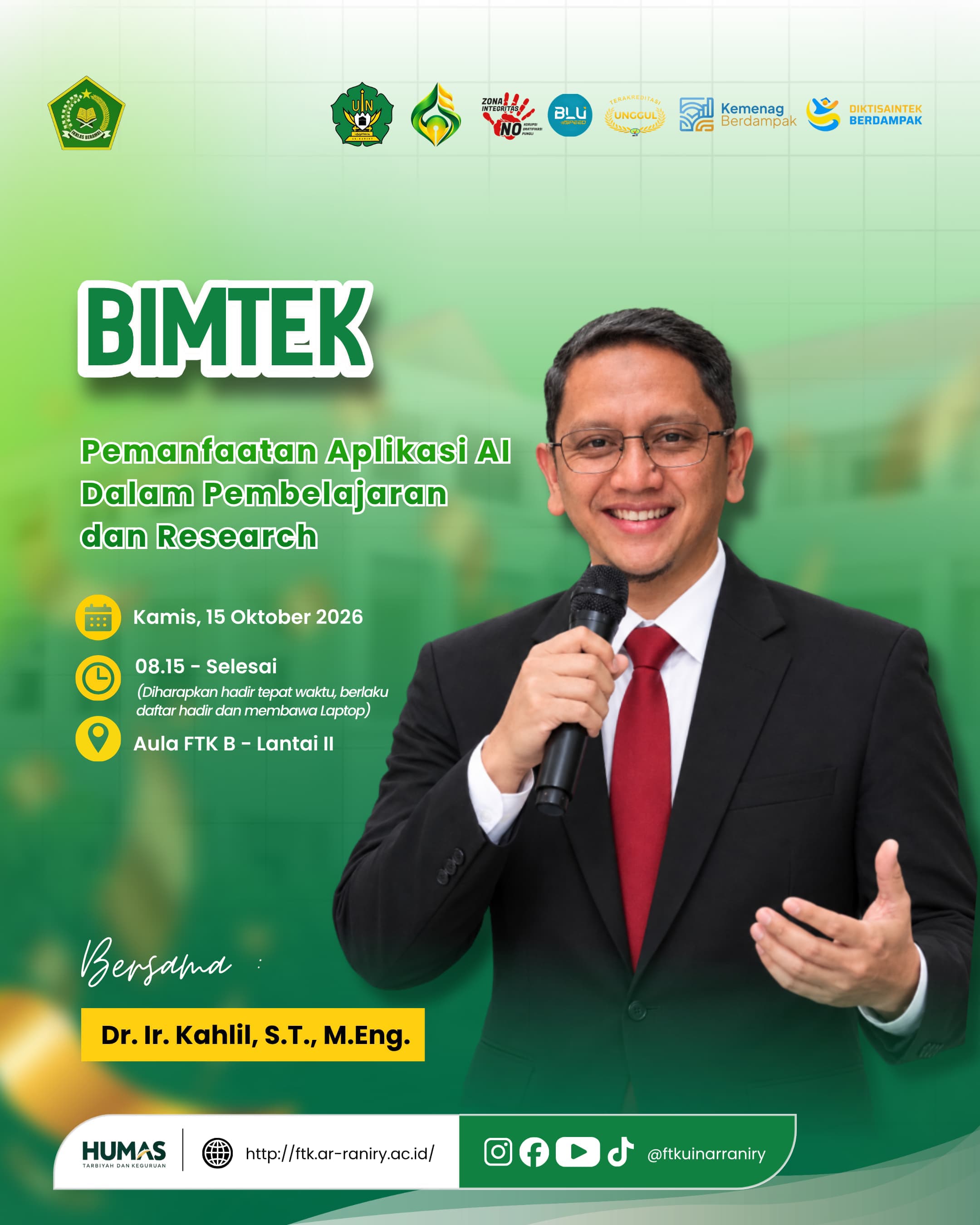 Tingkatkan Kualitas Pembelajaran dan Riset, Prodi PTE Aktif Mengikuti Bimtek Pemanfaatan AI